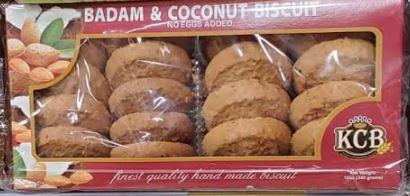 KCB Badam & Coconut Biscuit 300 Gm