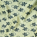 Faux Fur Skull Print Fabric 60" Wide