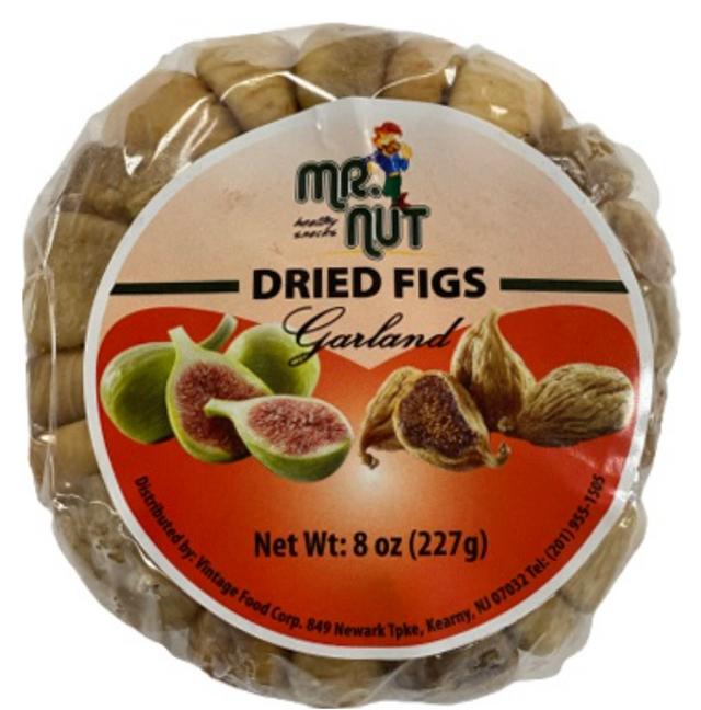 Mr Nut Dried Figs 8 Oz