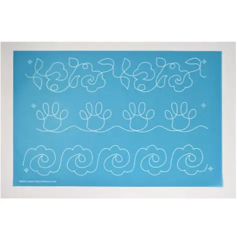 Nylon Mesh Border Stencil 2 1/2in Kit & Caboodle