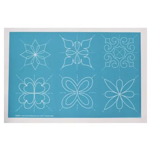 Quilting Stencil Score Of Four 4"