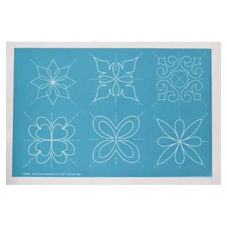 Quilting Stencil Score Of Four 4"