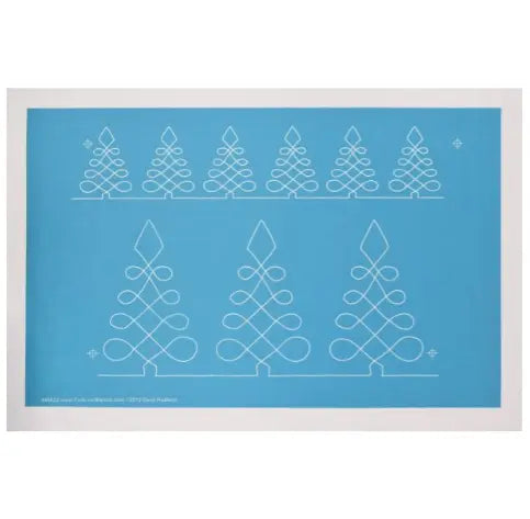 Nylon Mesh Tree of Light Stencil