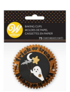 Wilton Trick or Treat Standard Halloween Cupcake Liners, 75-Count