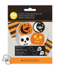 Pumpkin and Circle Halloween cookie cutter and stencil set 4 piece