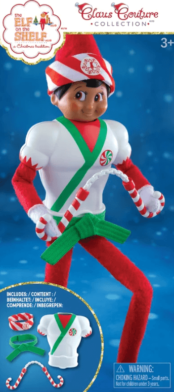 Elf On The Shelf - Karate Kicks Clothes Set