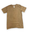 Lucky Blessed Life 3142P Polyester Cotton Fabric - Heather Almond, Sublimation T-Shirt, 4.2 Oz, Side Seam, Ribbed Neck (1 Piece)