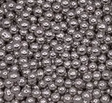 2oz Dragees Silver 4mm, Silver