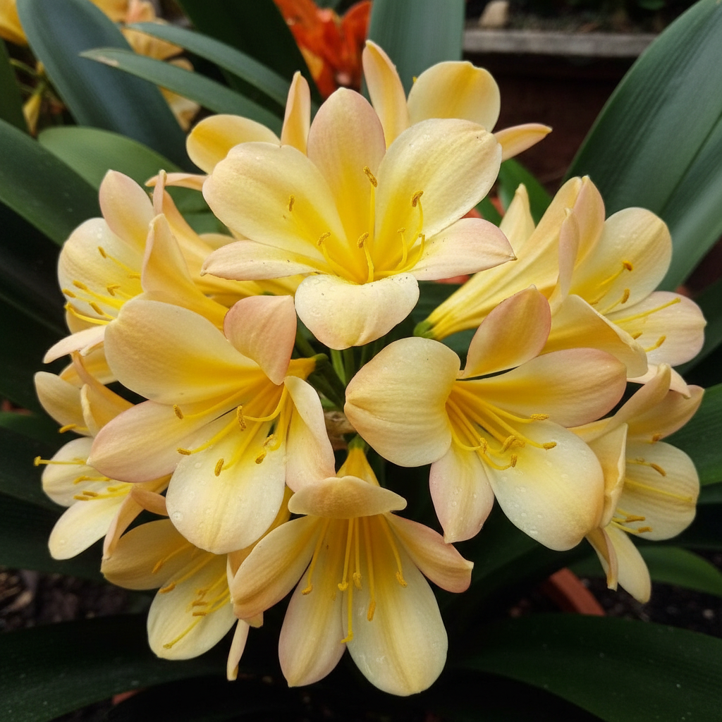 Clivia Seedling Cross Plant