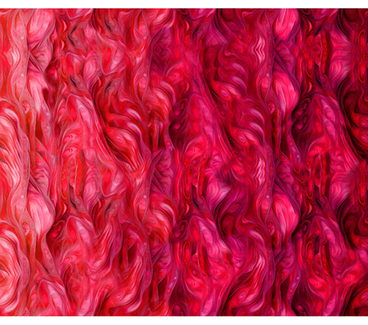 Cotton Ombre Wave Fabric Sangria Horizons 44/45"