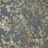 Burnout Velvet Upholstery Fabric Coral Pattern