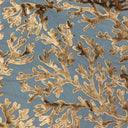 Burnout Velvet Upholstery Fabric Coral Pattern