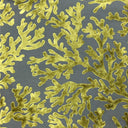 Burnout Velvet Upholstery Fabric Coral Pattern
