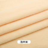50x50cm 5mm Soft Breathable Elastic Faux Fur Fabric for Sewing Plush Toy Doll Scarf Hat Decorative Cloth Handmade DIY Fabrics