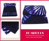 African Cotton Fabric Ankara Dresses Nigerian Fashion Batik Blue Fabrics 3/6 Yards/Lot Material 24fs1594