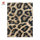 Leopard PU Leatherette Sewing Fabric Faux Leather DIY Craft Brooch Bow Handmade Earring Making Doll DIY Decor