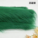 35Colours 12cm Imitation Plush Fur Fabric For DIY Photo Props chair decorative background Plush mat animal toy doll fabric