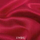 0.5m/1m/2m Satin Fabric Lining Soft and Shiny Silk-Like Material,for Clothing and Lining, Garments, DIY Craft, and Gift Wrapping