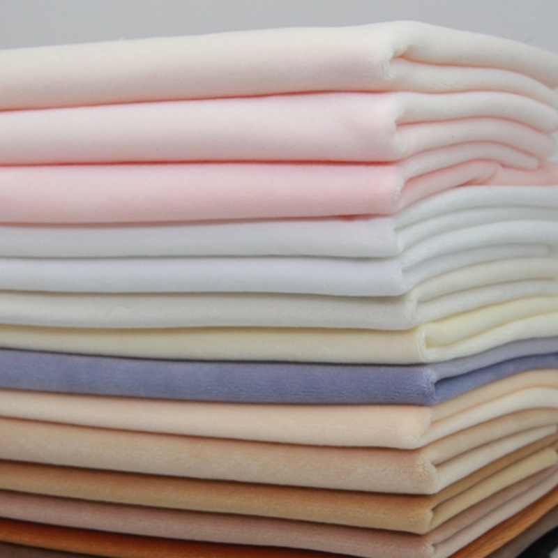 50x50cm/150x50cm 1mm Pile Cotton Doll Skin Fabric Crystal Super Soft Short Plush Skin Color Fabric DIY Handmade Cloth TJ9871