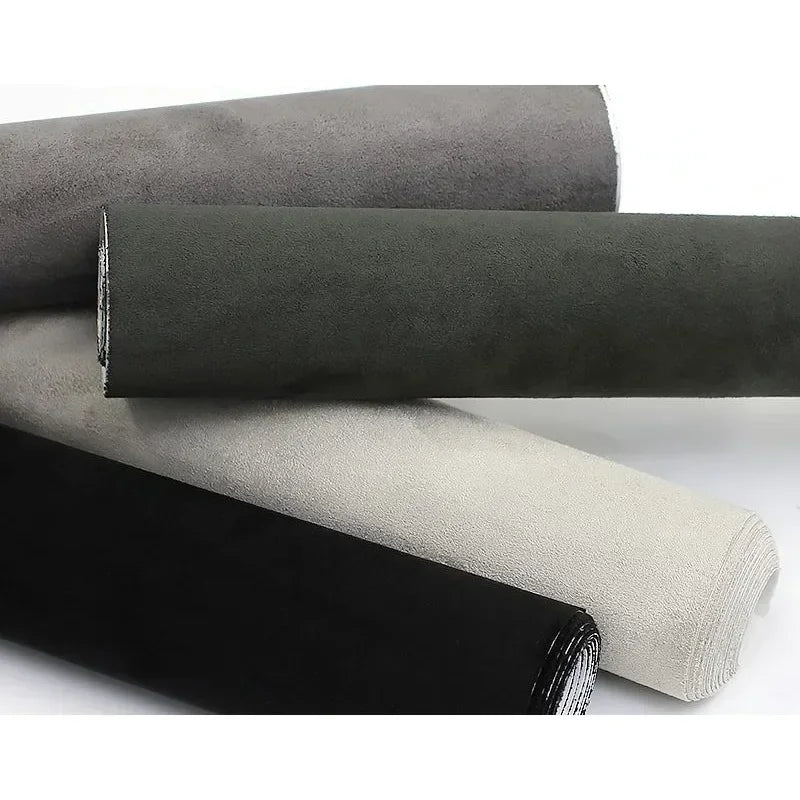 20cm/30cm/40cm*140cm Self Adhesive Suede Fabric Sticky Leather Velvet Fabrics Terciopelo Adhesivo for DIY Car Interior Decor