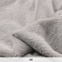 8mm Imitation Rabbit Fur Fabric Soft Short Plush For Warm Scarf, Doll,DIY Plush Toys Fabric Background Display Cloth 50x50cm/1m