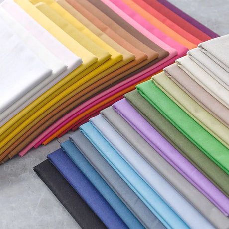 50x140cm Soft Ramie Cotton Fabric Lightweight Linen For DIY Apparel Handmade Bag Pillow Quilting Travel Luggage Decor Materials