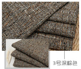 Thickened Coating Coarse Cotton and Linen Sofa Fabric DIY Solid Color Coarse Fabric Home Cushion Sofa Soft Bag Background Fabric