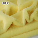 White Grey Colour Series 8mm imitation Rex rabbit Fur Fabric short plush fabric cabinet tablecloth display scarf cotton doll DIY