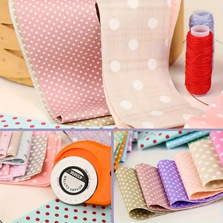 40Pcs DIY Cotton Handmade Craft Fabric Various Patterns Sewing Textiles Doll Clothes Splicing Cloth Family Work Artcraft Fabric