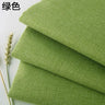 Thickening Solid Color Polyester Linen Fabric Dust-proof Coarse Fabric Canvas Sofa DIY Curtains Tablecloths Seat Cushions Fabric