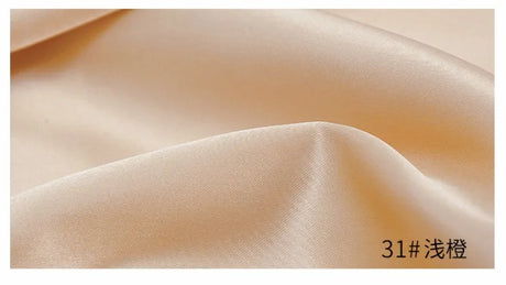 0.5m/1m/2m Satin Fabric Lining Soft and Shiny Silk-Like Material,for Clothing and Lining, Garments, DIY Craft, and Gift Wrapping