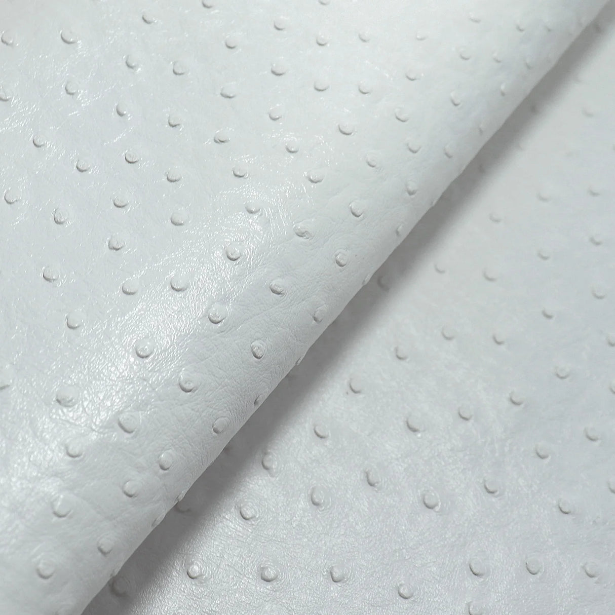 Ostrich Patterned Faux Leather Vinyl Fabric Embossed PVC Raised Particles for DIY Keychain Bags Earrings Sewing Supplies 30x68cm