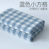 Home Furnishings Tablecloths Curtains Cushions Sofas Thickened Yarn Dyed Polyester Cotton Checkered Stripes Solid Colors Fabric