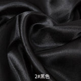 0.5m/1m/2m Satin Fabric Lining Soft and Shiny Silk-Like Material,for Clothing and Lining, Garments, DIY Craft, and Gift Wrapping