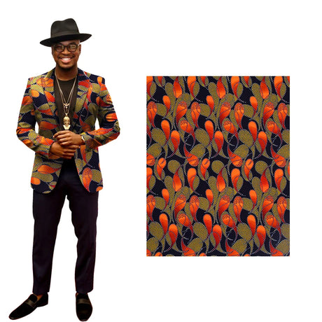 African Fabric Cloth By The Yard 3/6 Yards Ankara Print Wax Fabric for Party Dress Making and Sewing