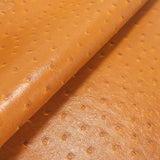Ostrich Patterned Faux Leather Vinyl Fabric Embossed PVC Raised Particles for DIY Keychain Bags Earrings Sewing Supplies 30x68cm