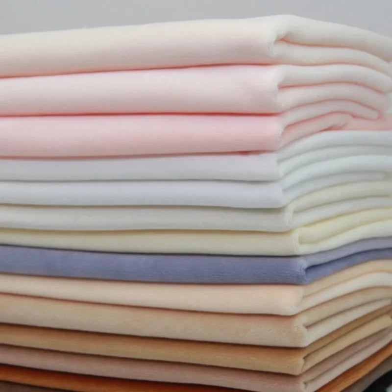 50x50cm/150x50cm 1mm Pile Cotton Doll Skin Fabric Crystal Super Soft Short Plush Skin Color Fabric DIY Handmade Cloth TJ9871