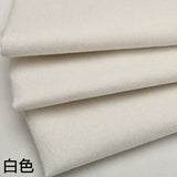 Cotton and Linen Sofa Fabric Solid Color Thickened Coating Dustproof Coarse Cloth Burlap Canvas Pillow Curtain DIY sewing Fabric