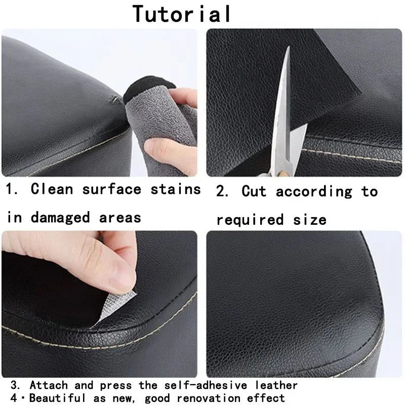 Self-Adhesive DIY Self Adhesive PU Leather Repair Patch 35X50 50X50 Fix Sticker for Sofa Car Seat Table Chair Bag Shoes Bed Home