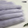 Purple Blue Colour Imitation Fox Fur Fabric 50*50CM For DIY Sewing Coat Homedecor Pillow Faux Fur Fabric