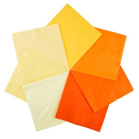 7PCS 25 x 25cm/50 x 50cm Squares Cotton Craft Plain Fabric Cloths for DIY Bundle Patchwork Quilting Sewing Scrapbooking Artcraft