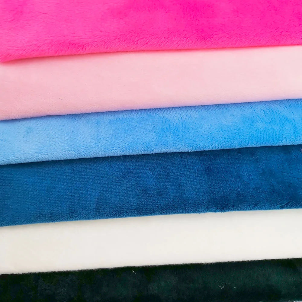 75x45cm Crystal Velvet Fabric Super Soft Plush for DIY Sewing Quilting Cushion Pillow Toy Sofa Bag Home Textile Upholstery Cloth