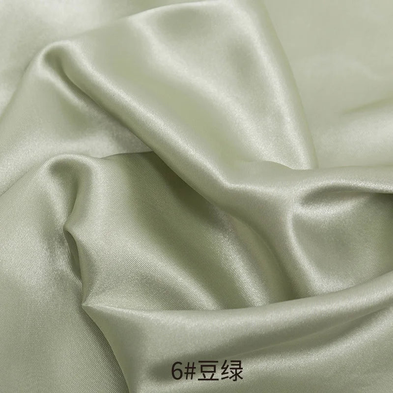 0.5m/1m/2m Satin Fabric Lining Soft and Shiny Silk-Like Material,for Clothing and Lining, Garments, DIY Craft, and Gift Wrapping