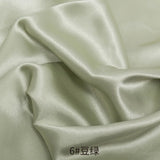 0.5m/1m/2m Satin Fabric Lining Soft and Shiny Silk-Like Material,for Clothing and Lining, Garments, DIY Craft, and Gift Wrapping