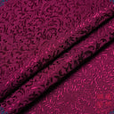 75x50cm Wheat Floral Pattern Damask Silk Satin Brocade Jacquard Fabric DIY Cheongsam Costume Upholstery Curtain Sewing Patchwork