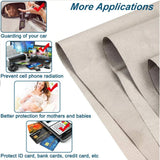 Faraday 5G Shield Fabric EMF EMI RF RFID Shielding Anti Radiation Electromagnetic RFID Blocking Material Blocks SignalsЗащитная