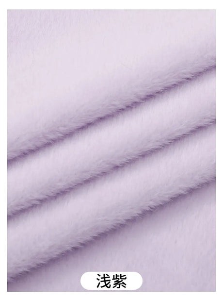 50x50cm 5mm Soft Breathable Elastic Faux Fur Fabric for Sewing Plush Toy Doll Scarf Hat Decorative Cloth Handmade DIY Fabrics