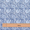 Chainho,Printed Twill Weave Cotton Fabric,DIY Qulting Sewing Material,Patchwork Cloth,Blue Series,6 Designs,3 Spiecification