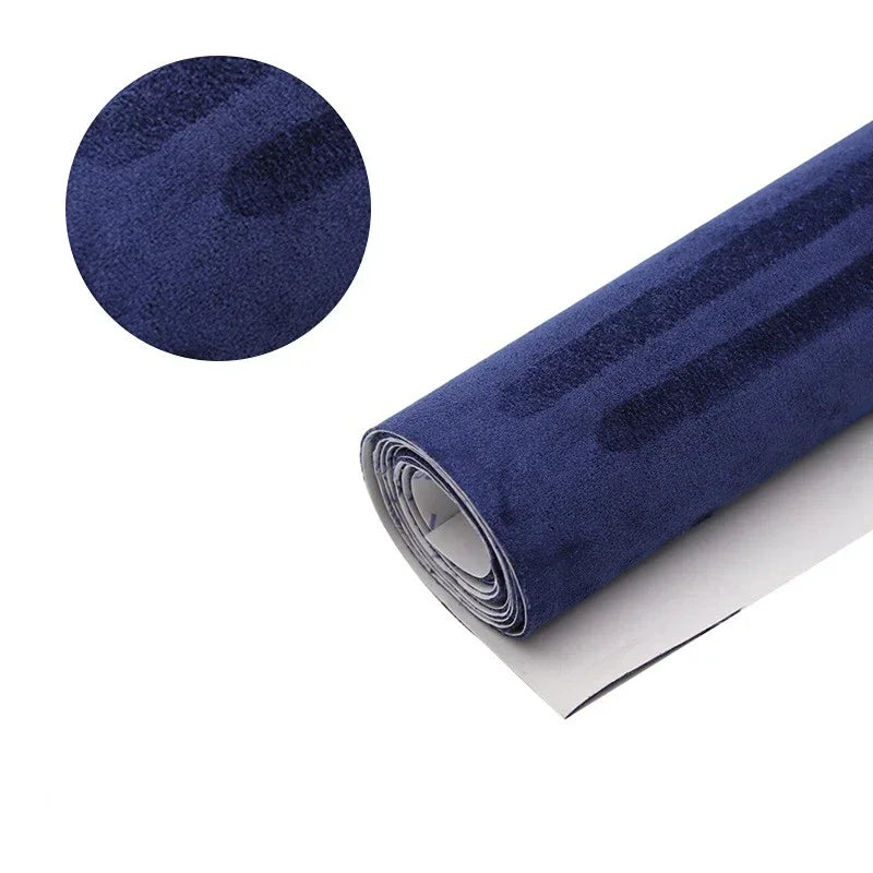 20cm/30cm/40cm*140cm Self Adhesive Suede Fabric Sticky Leather Velvet Fabrics Terciopelo Adhesivo for DIY Car Interior Decor
