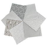 7Pcs 20" x 20" Cotton Fabric DIY Making Supplies Quilting Patchwork Fabric Fat Quarter Bundles DIY for Quilting Patchwork